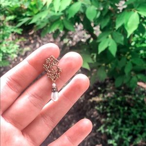 Gold and Pearl Flower Earrings
